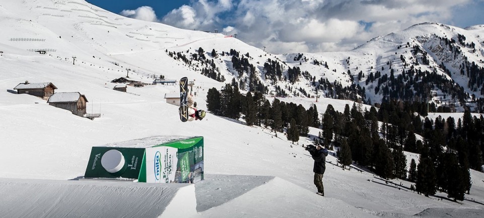 Snow park Obereggen - Dolomites