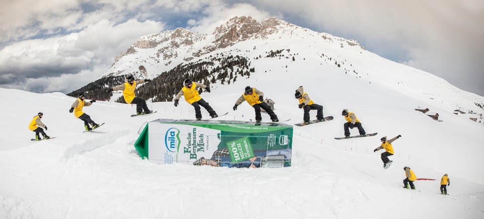 Snow park Obereggen - Dolomites